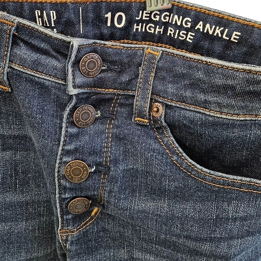 Gap Kids Jegging Ankle High Rise Denim Jean Girls NEW